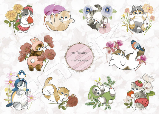 《鯊魚貓mofusand》 × 日比谷花壇 500-770 -Winter- 拼圖