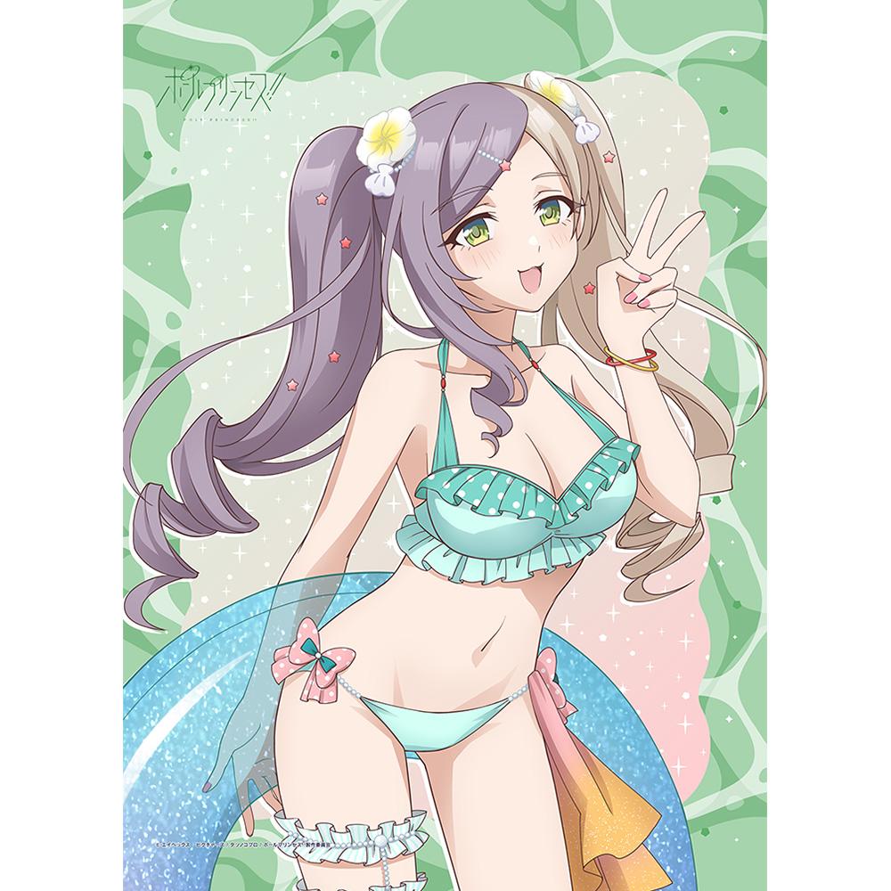 《鋼管公主》 東坂ミオ 泳裝插畫 B2掛畫 W絨面