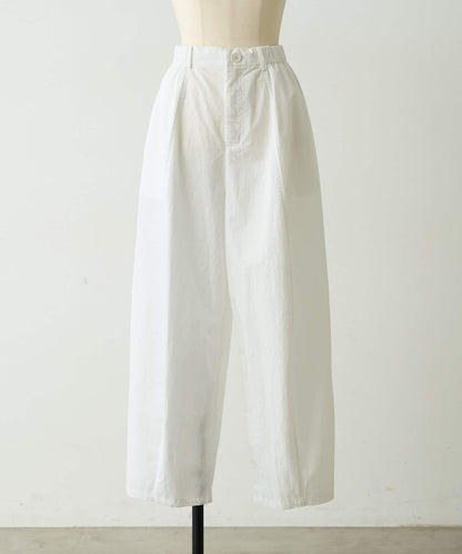 棉質彎刀版型褲子