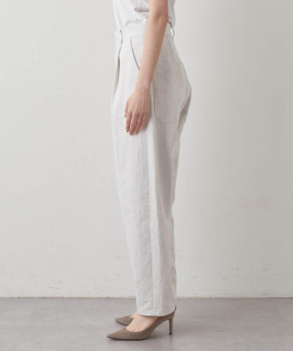 Drawing Numbers 棉麻牛仔工裝褲