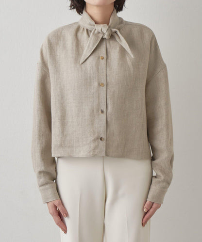 Drawing Numbers 重磅亞麻面料上衣