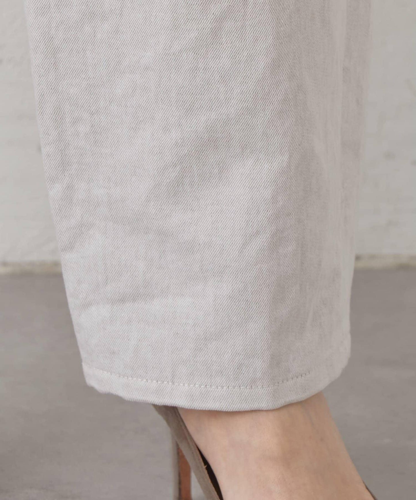 Drawing Numbers 棉麻牛仔工裝褲