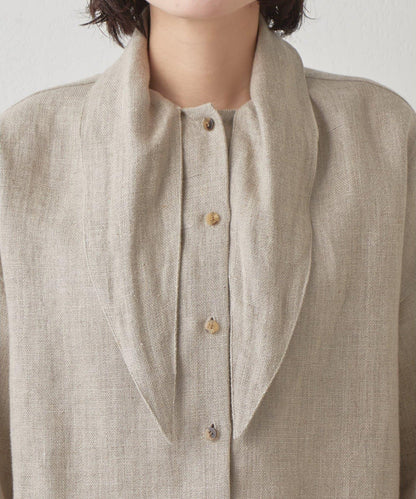 Drawing Numbers 重磅亞麻面料上衣