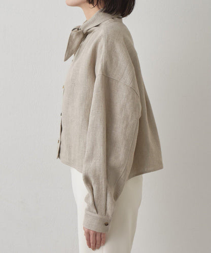 Drawing Numbers 重磅亞麻面料上衣