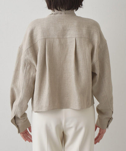 Drawing Numbers 重磅亞麻面料上衣