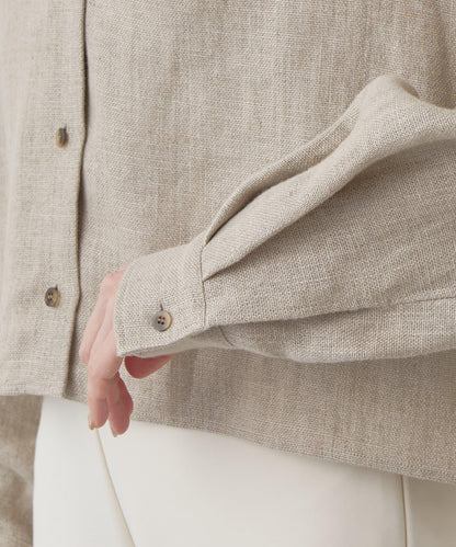 Drawing Numbers 重磅亞麻面料上衣