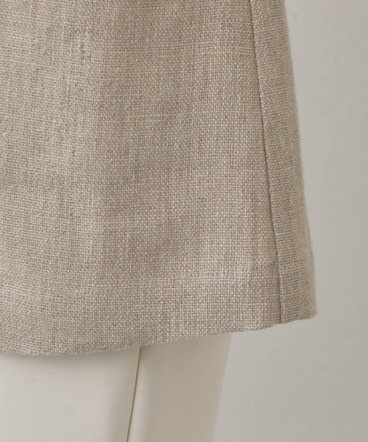 Drawing Numbers 重磅亞麻圓領馬甲