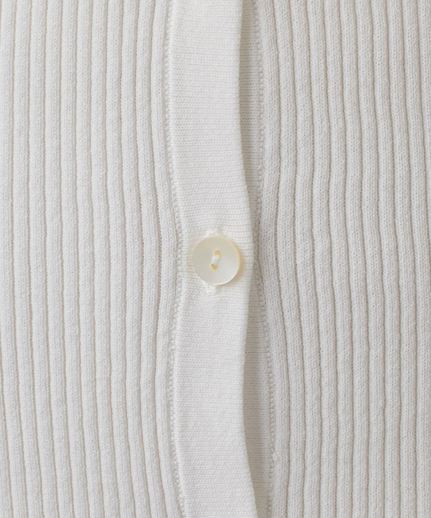 Drawing Numbers 羅紋V領針織開衫