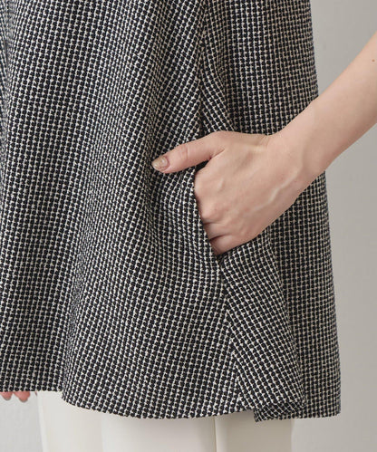 Drawing Numbers 飛白紋荷葉擺馬甲