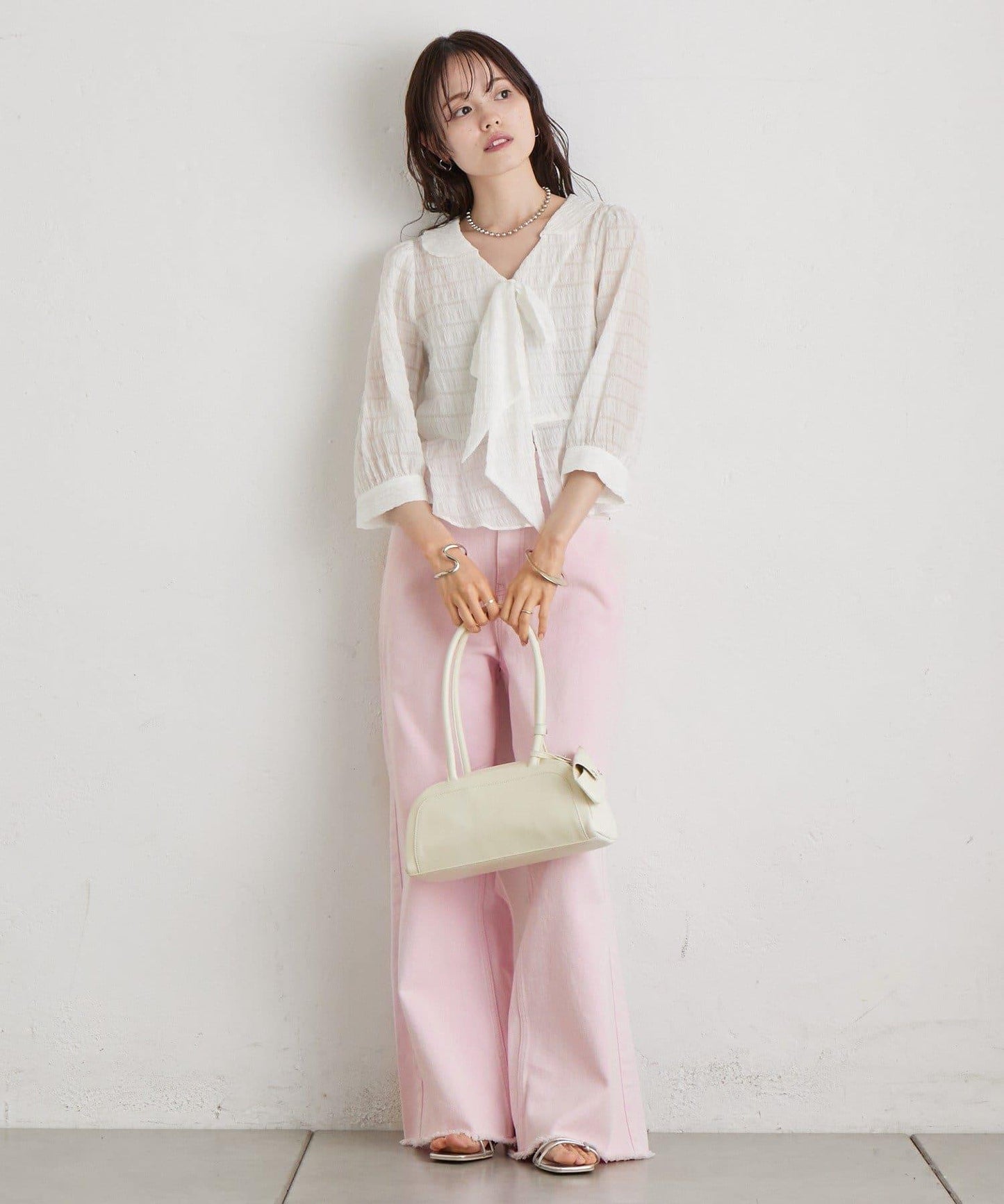 心形掛飾 彩色 褲子