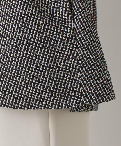 Drawing Numbers 飛白紋荷葉擺馬甲