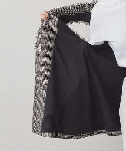 Drawing Numbers 飛白紋荷葉擺馬甲