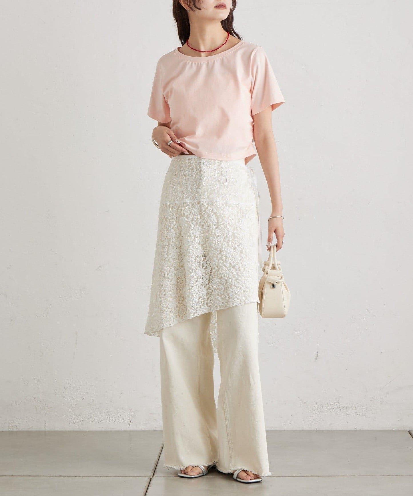 心形掛飾 彩色 褲子