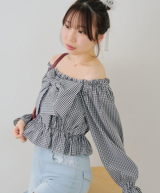 RMAF 蝴蝶結設計女襯衫