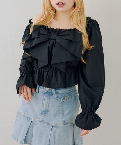 RMAF 蝴蝶結設計女襯衫