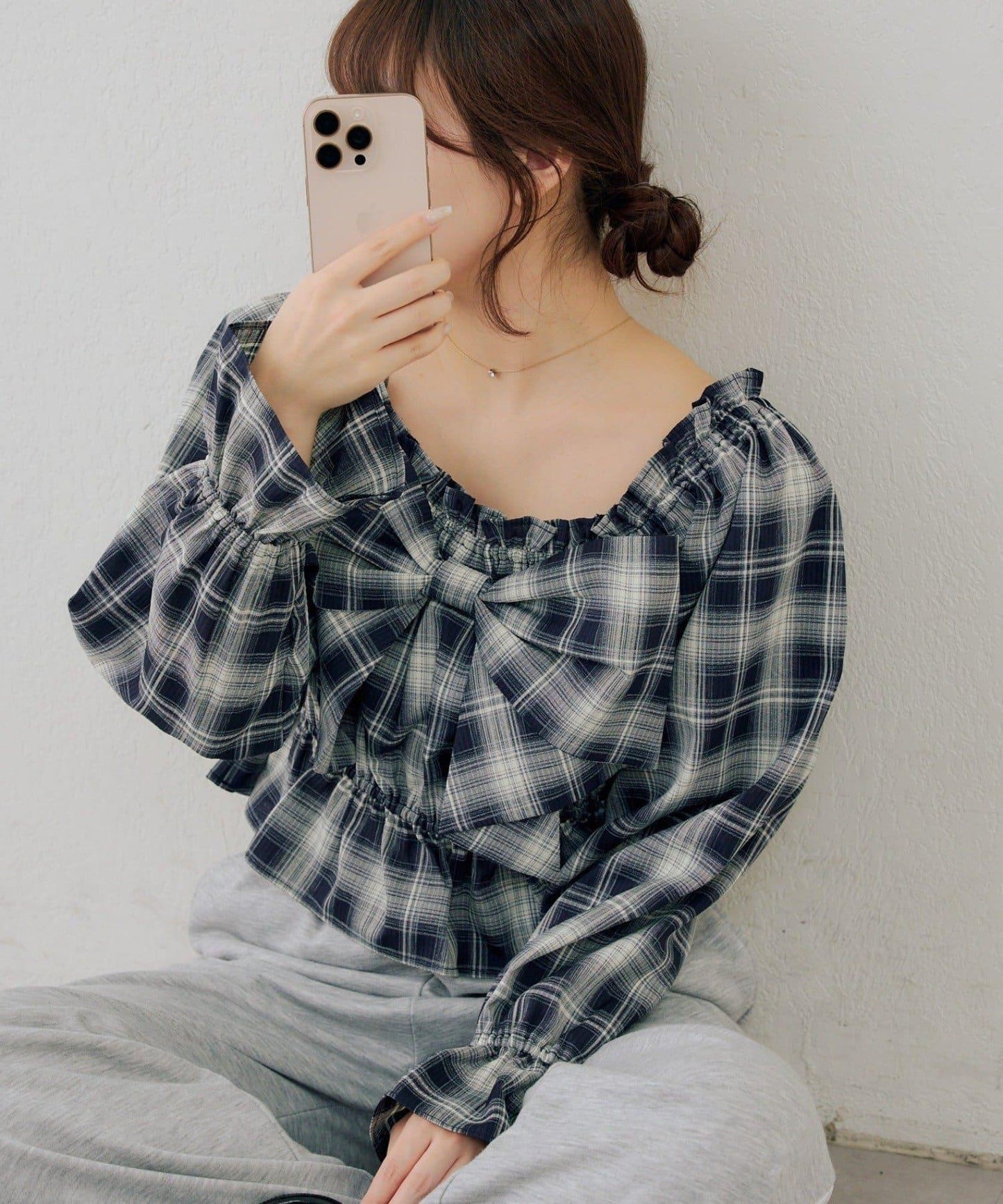 RMAF 蝴蝶結設計女襯衫