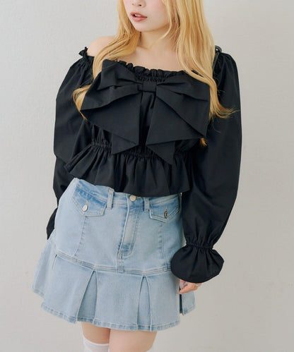 RMAF 蝴蝶結設計女襯衫