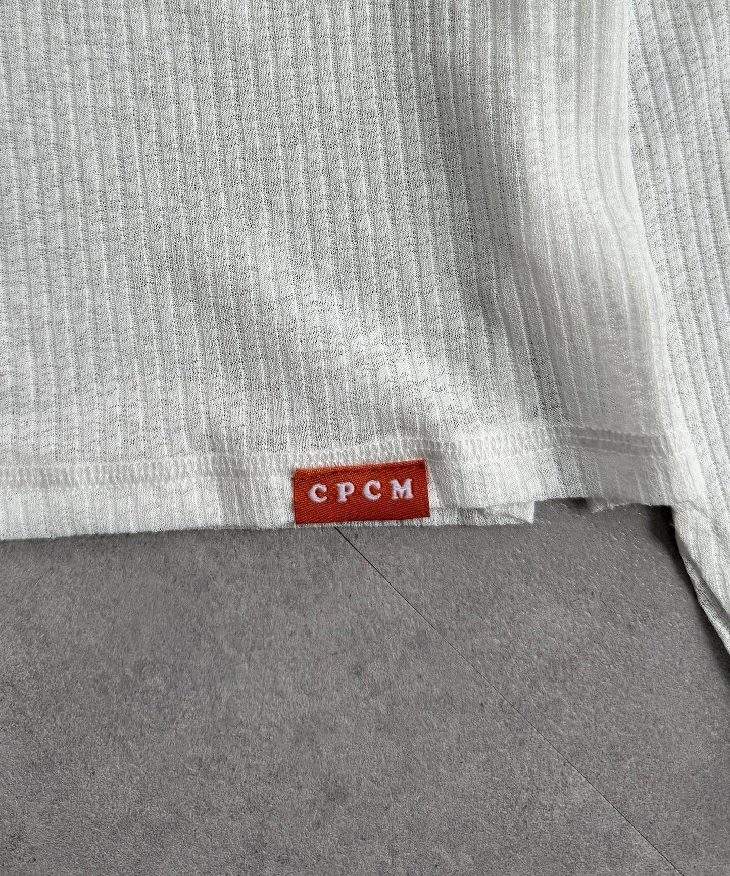 透視Henley設計背心套裝長袖T恤