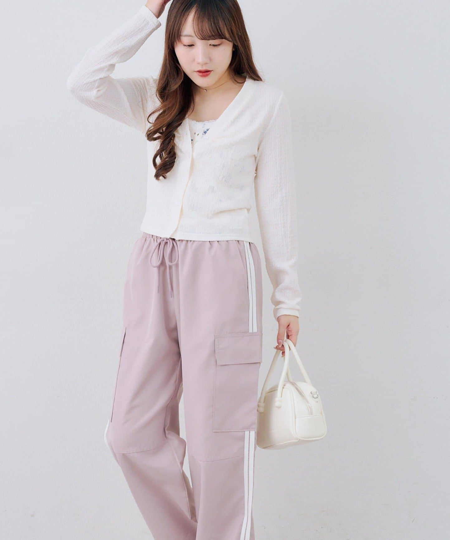 花卉提花 吊帶 套裝 SET