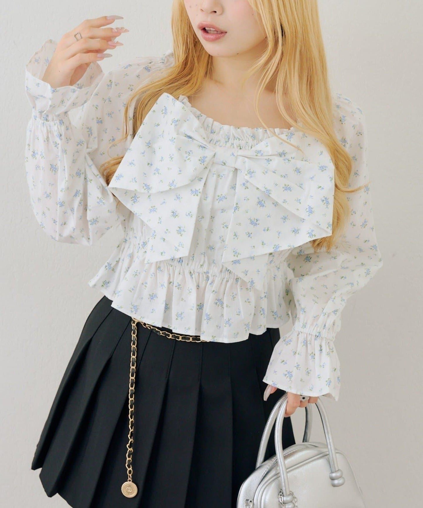 RMAF 蝴蝶結設計女襯衫