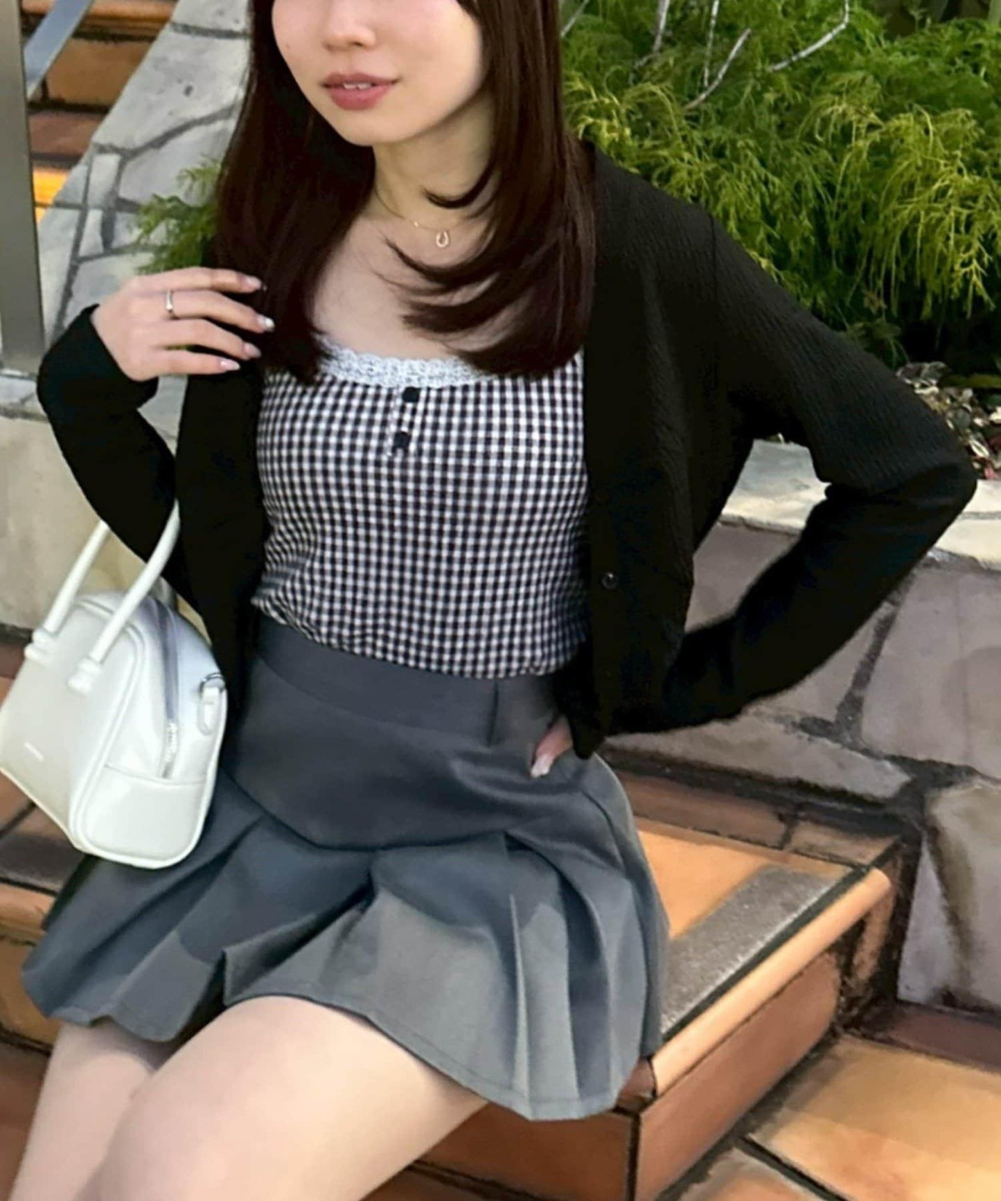 花卉提花 吊帶 套裝 SET