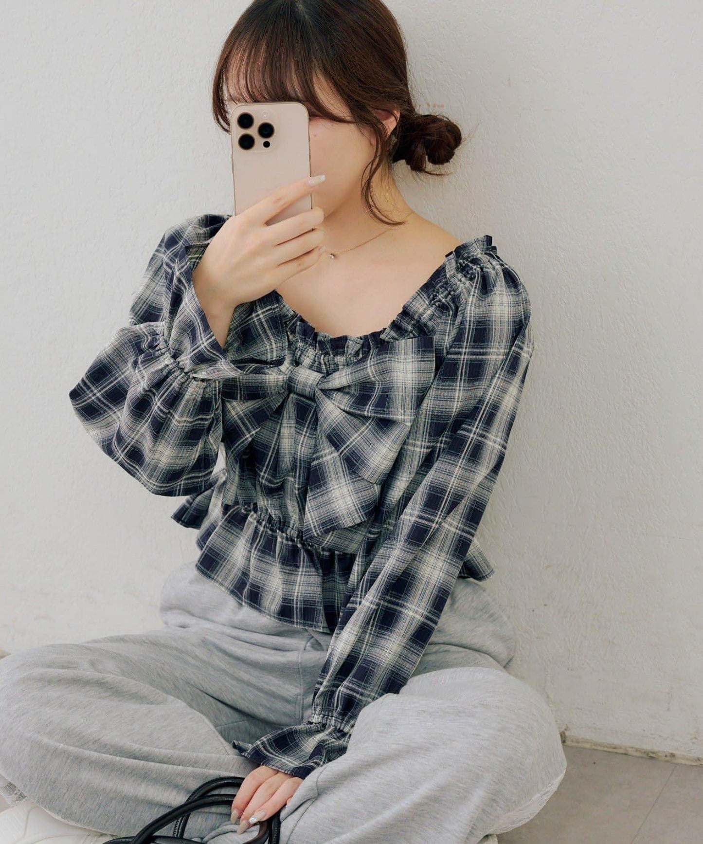 RMAF 蝴蝶結設計女襯衫