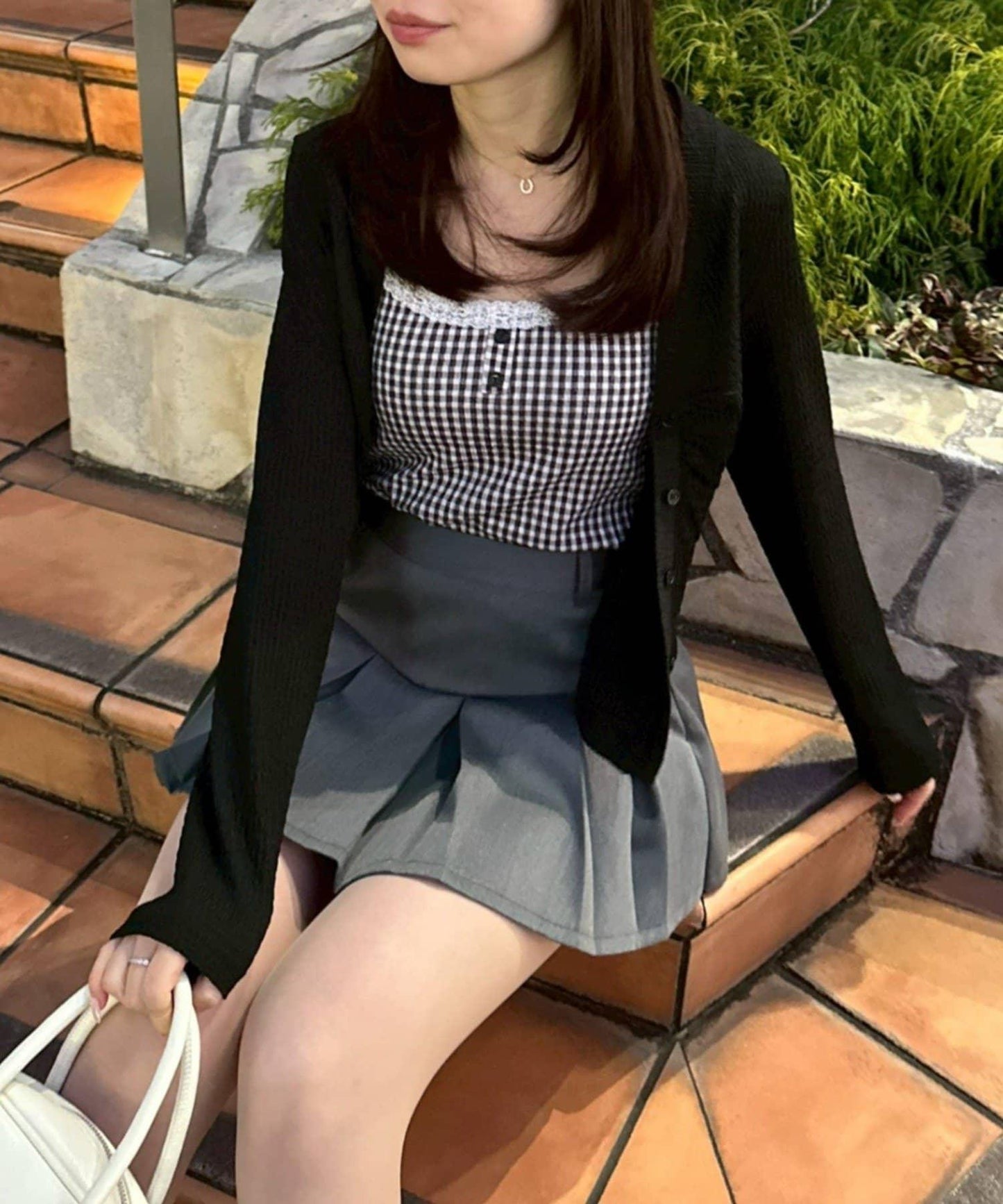 花卉提花 吊帶 套裝 SET