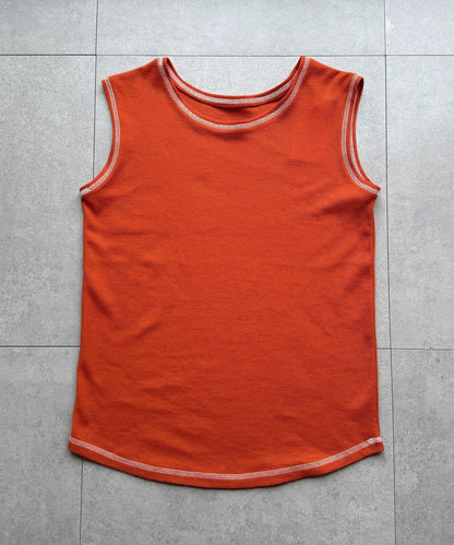 透視Henley設計背心套裝長袖T恤