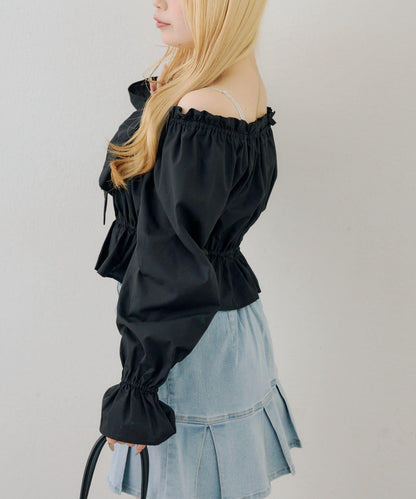 RMAF 蝴蝶結設計女襯衫