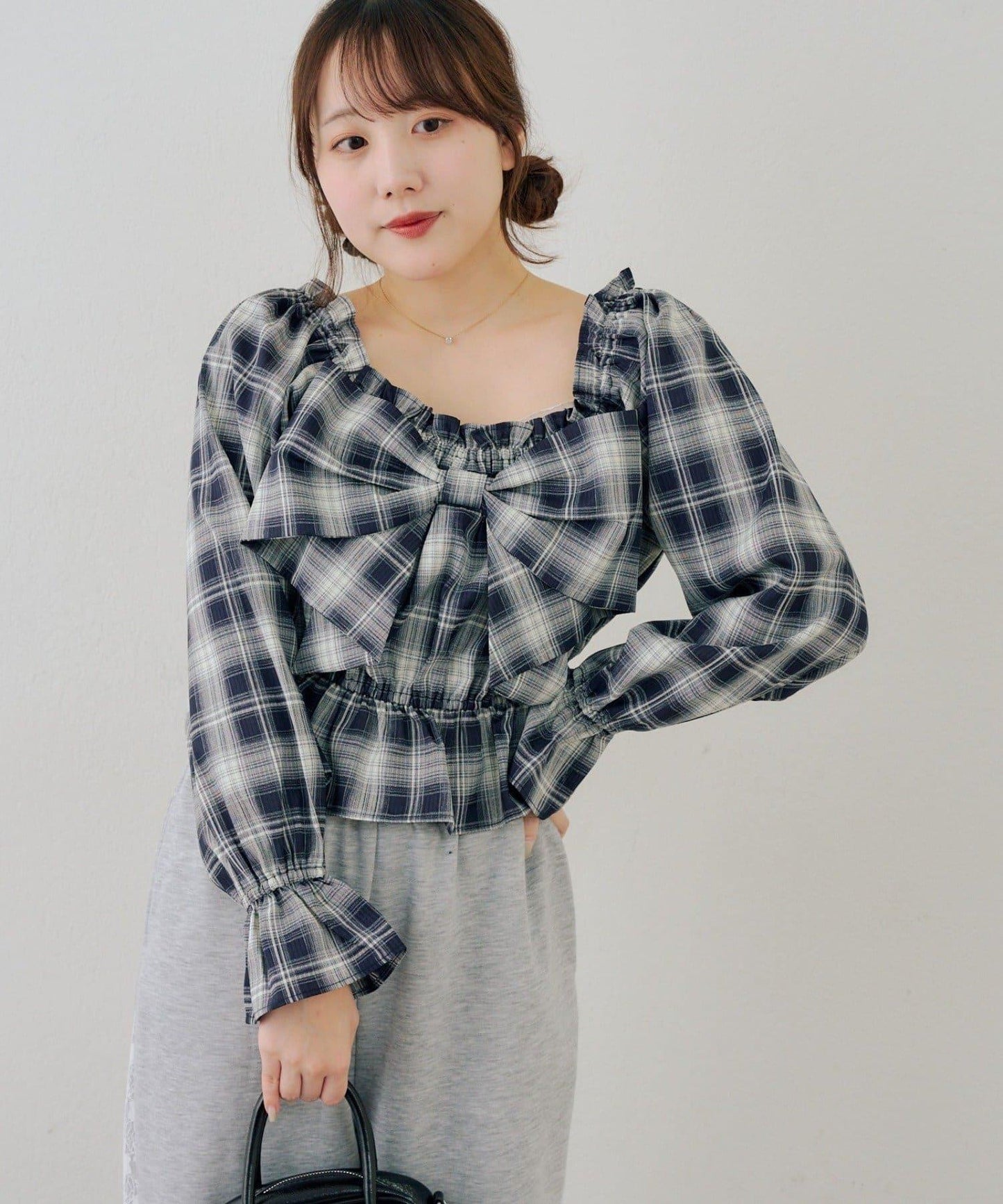 RMAF 蝴蝶結設計女襯衫