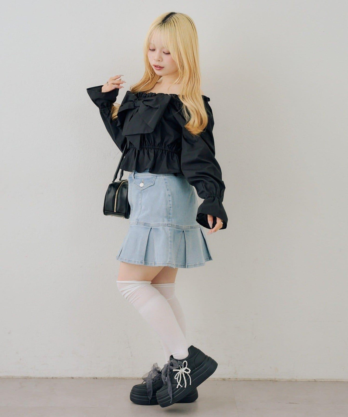 RMAF 蝴蝶結設計女襯衫