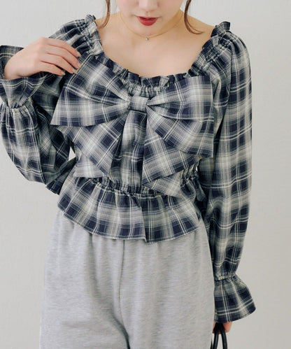 RMAF 蝴蝶結設計女襯衫