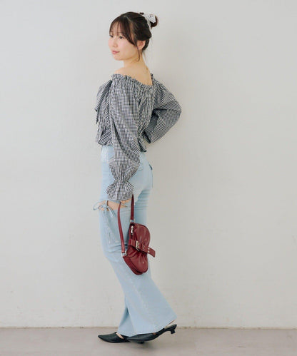 RMAF 蝴蝶結設計女襯衫