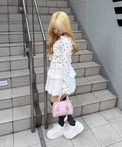 花卉提花 吊帶 套裝 SET