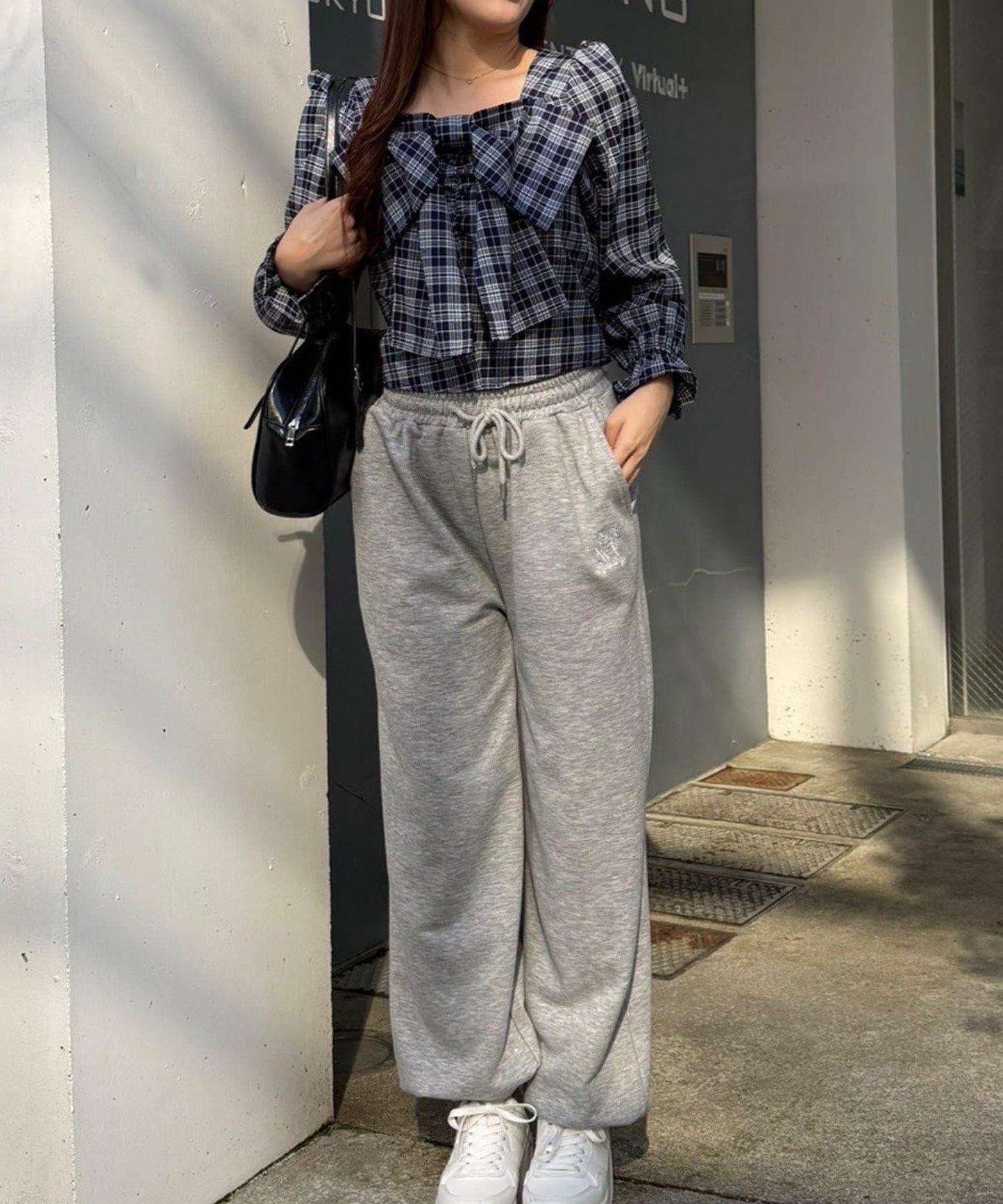 RMAF 前置大蝴蝶結設計 女式襯衫