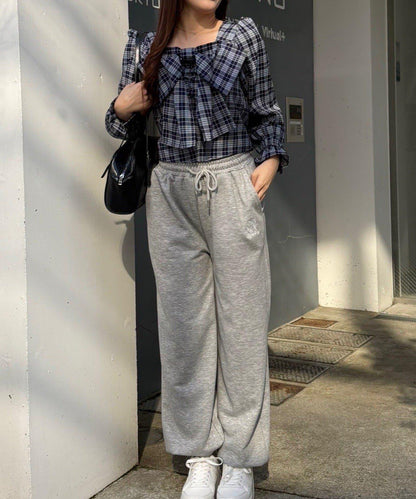 RMAF 前置大蝴蝶結設計 女式襯衫