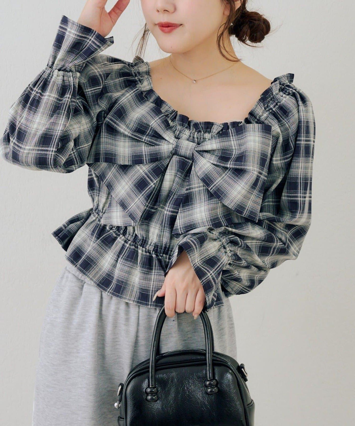 RMAF 蝴蝶結設計女襯衫