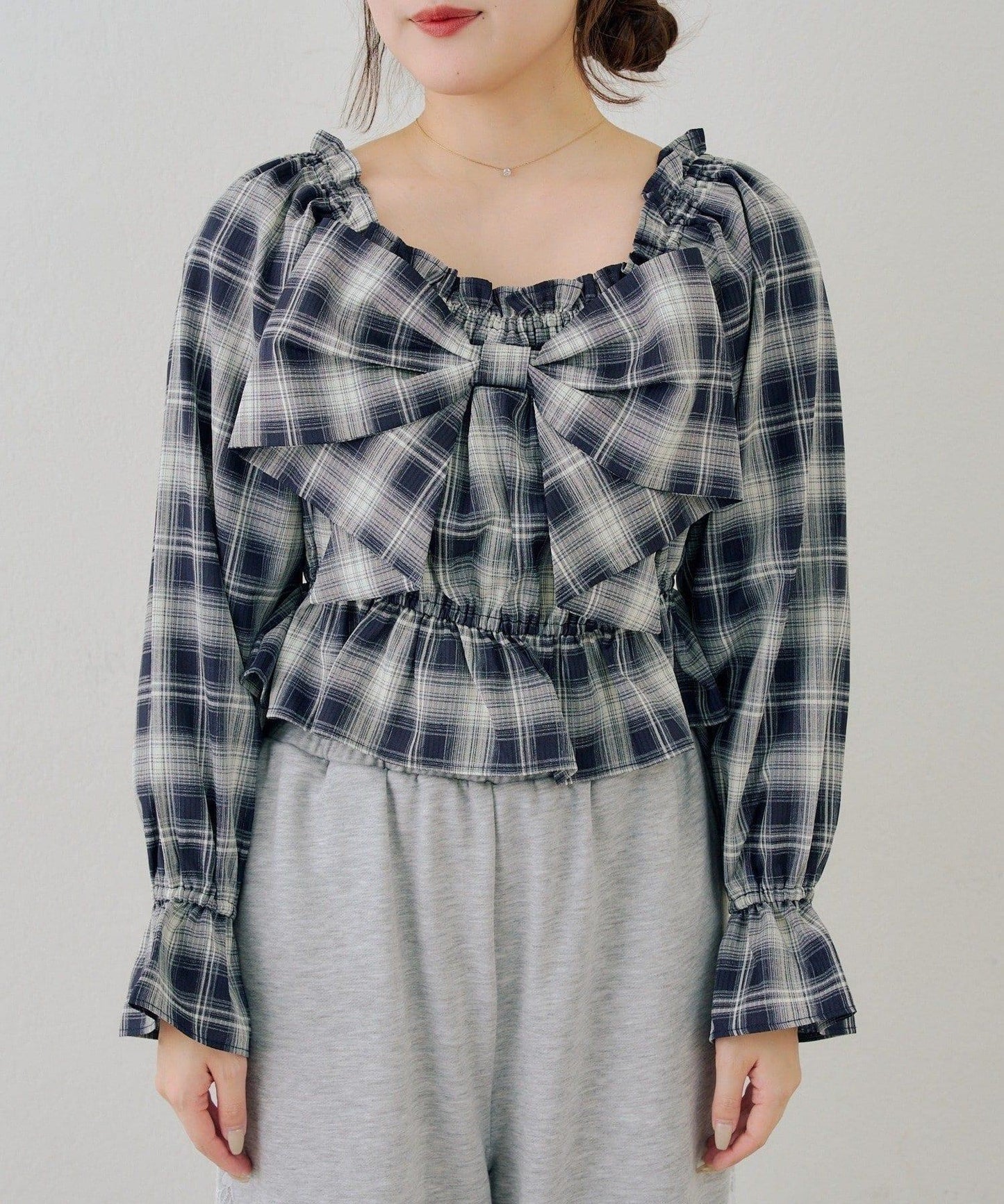 RMAF 蝴蝶結設計女襯衫