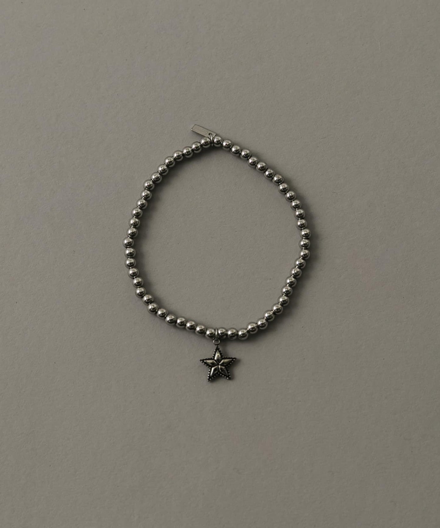 不鏽鋼星形吊墜串珠手鍊