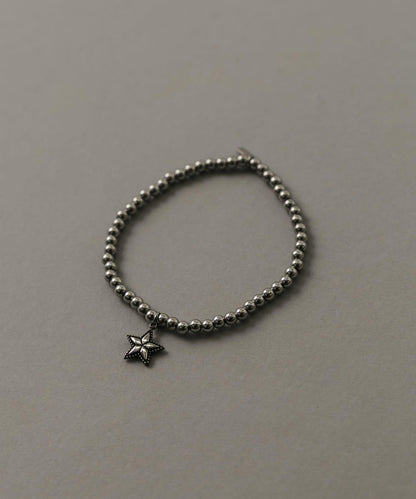 不鏽鋼星形吊墜串珠手鍊