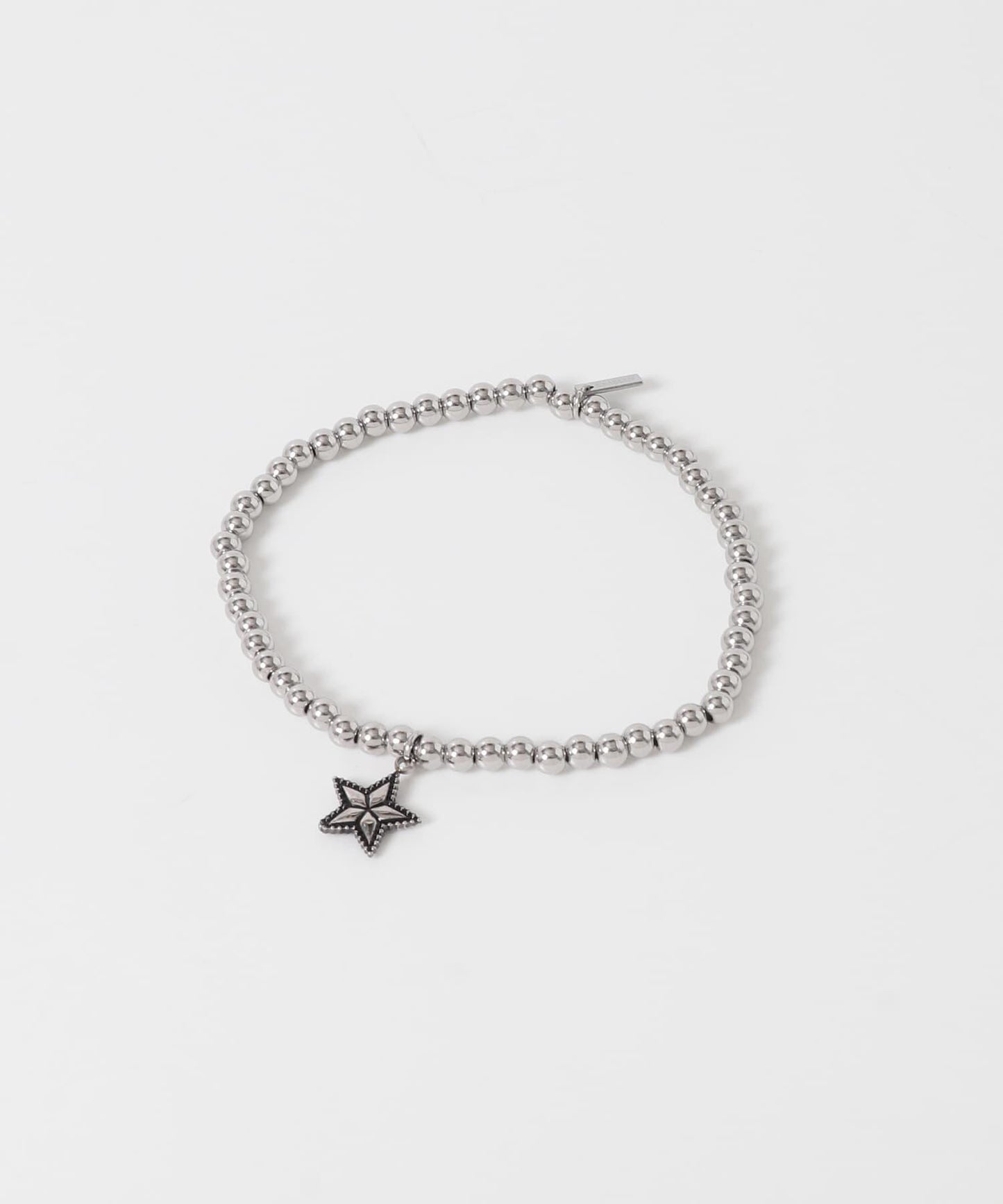 不鏽鋼星形吊墜串珠手鍊