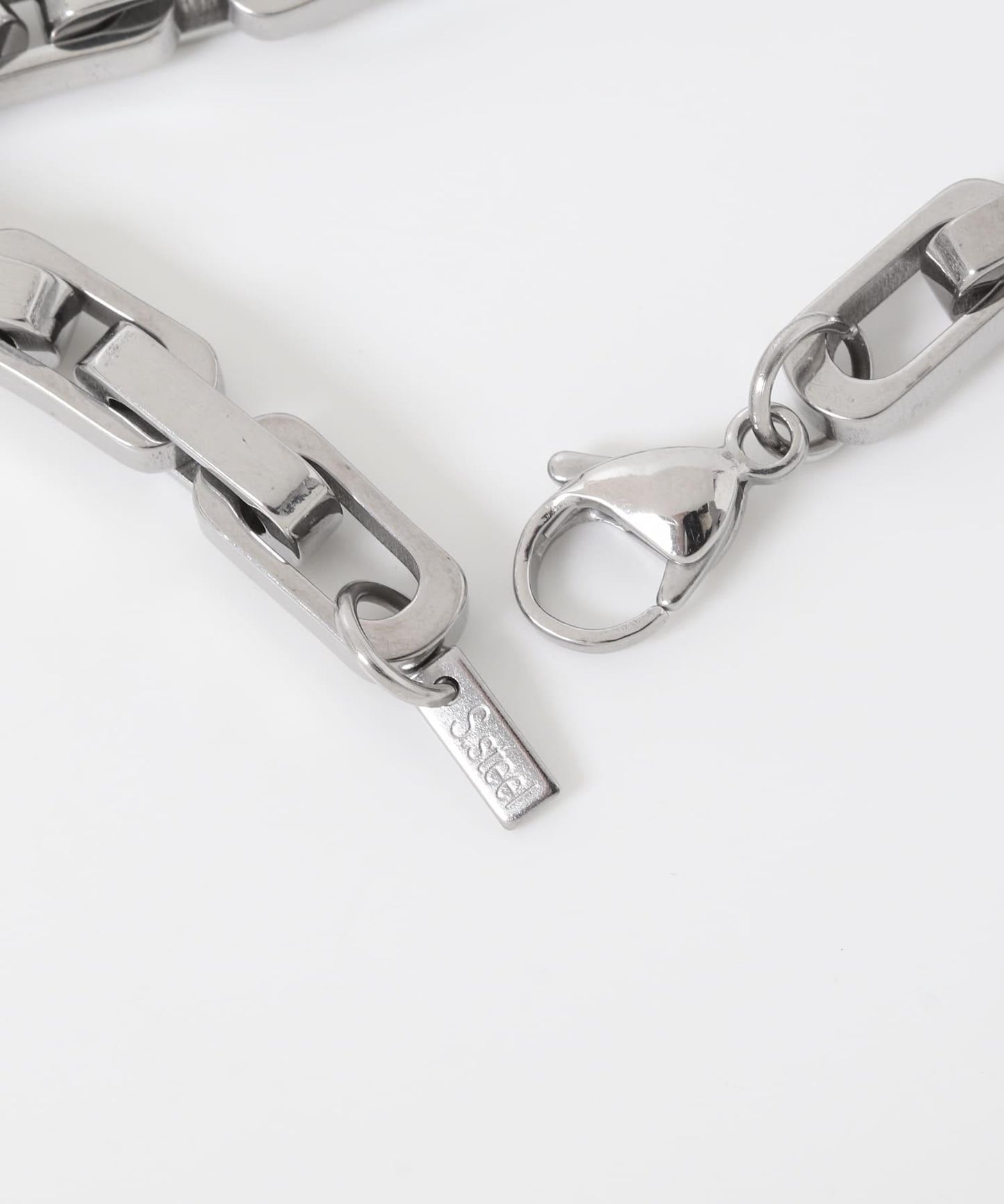 不鏽鋼 橢圓鏈條 手鍊