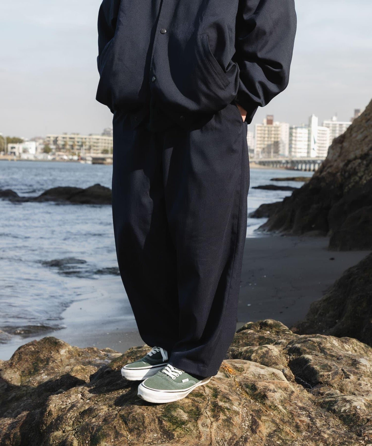 Wide Dad DAD EASY WIDE PANTS 寬鬆闊腿褲