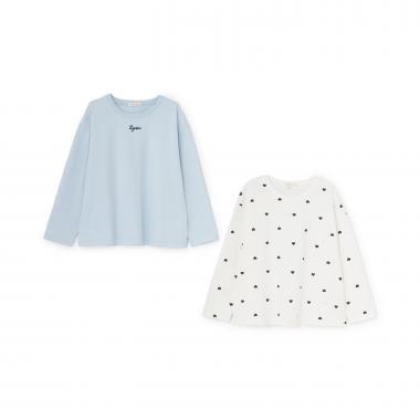 校園適用 A字版 T恤 2件裝