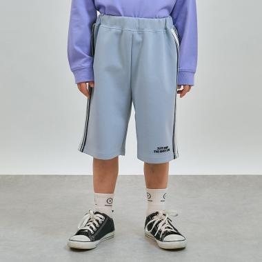 成套搭配 校園適用 側邊條紋 休閒短褲