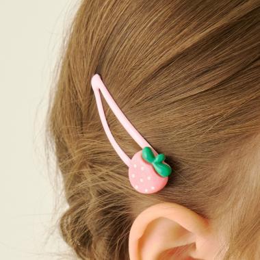 草莓造型髮夾