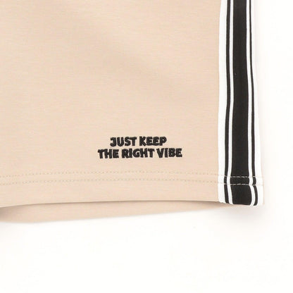 成套搭配 校園適用 側邊條紋 休閒短褲