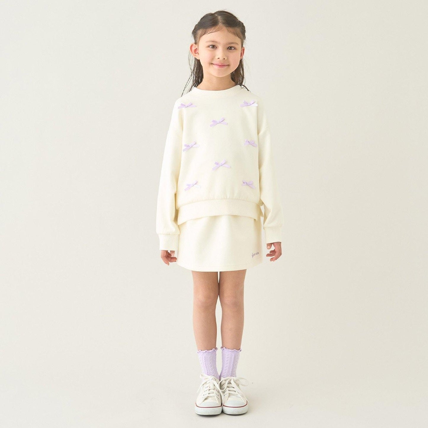 校園適用 泡泡袖 蝴蝶結 套頭上衣