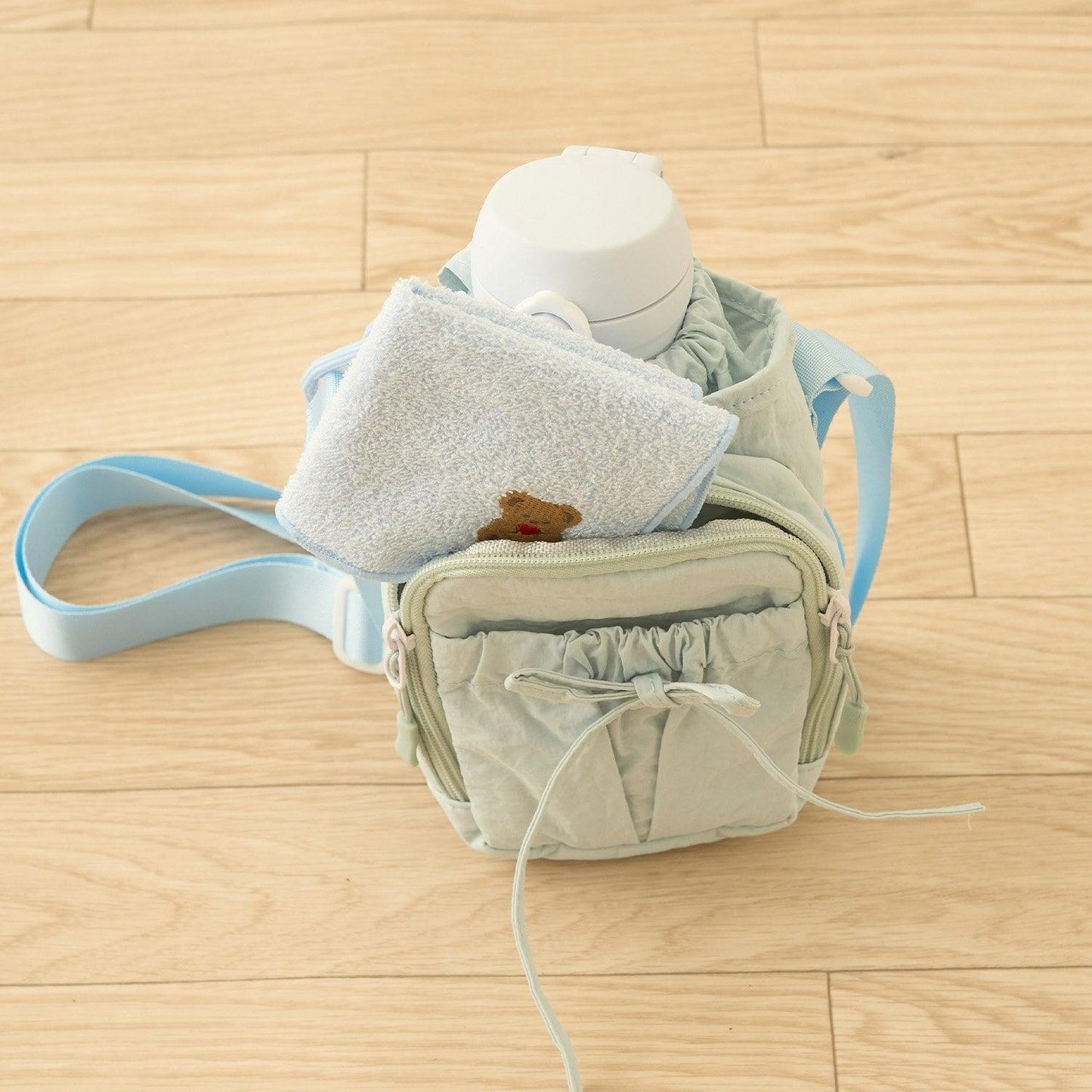 適用於學校 帶口袋 水瓶套