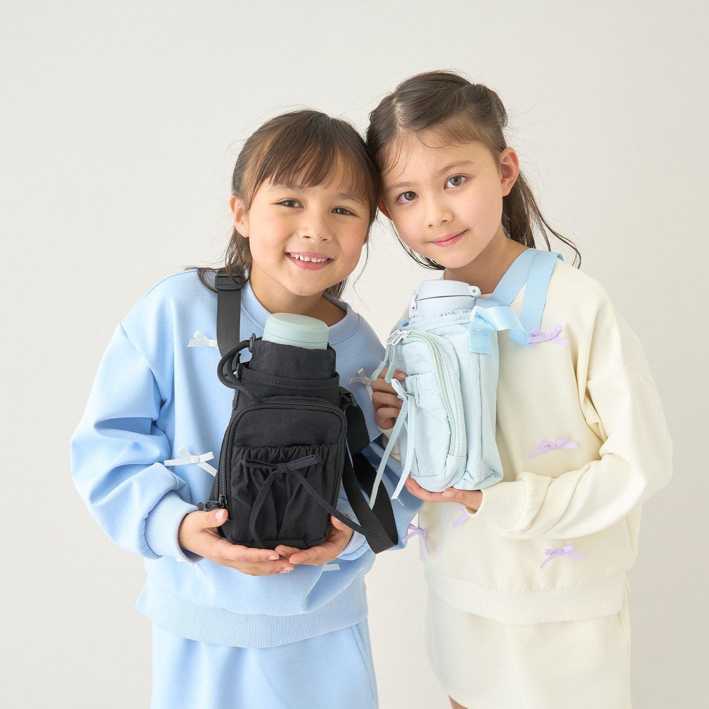 適用於學校 帶口袋 水瓶套